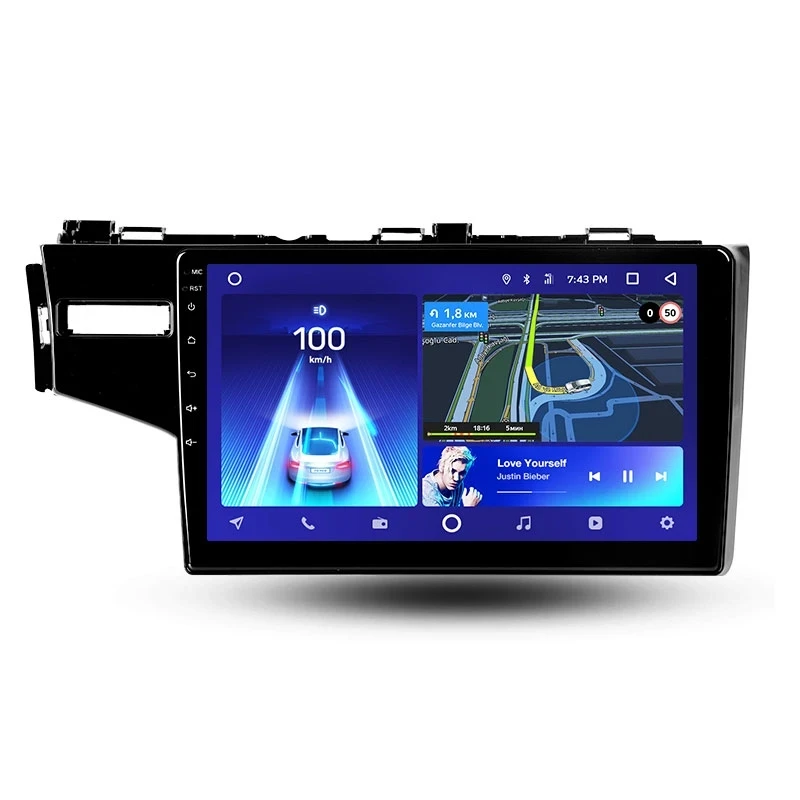 Переходная рамка Honda Jazz 3 / Fit 3 GP GK (2013-2020) Тип-B (10")