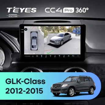 Штатная магнитола Teyes CC4 Pro 360 8/128 Mercedes-Benz GLK-Class X204 (2012-2015)