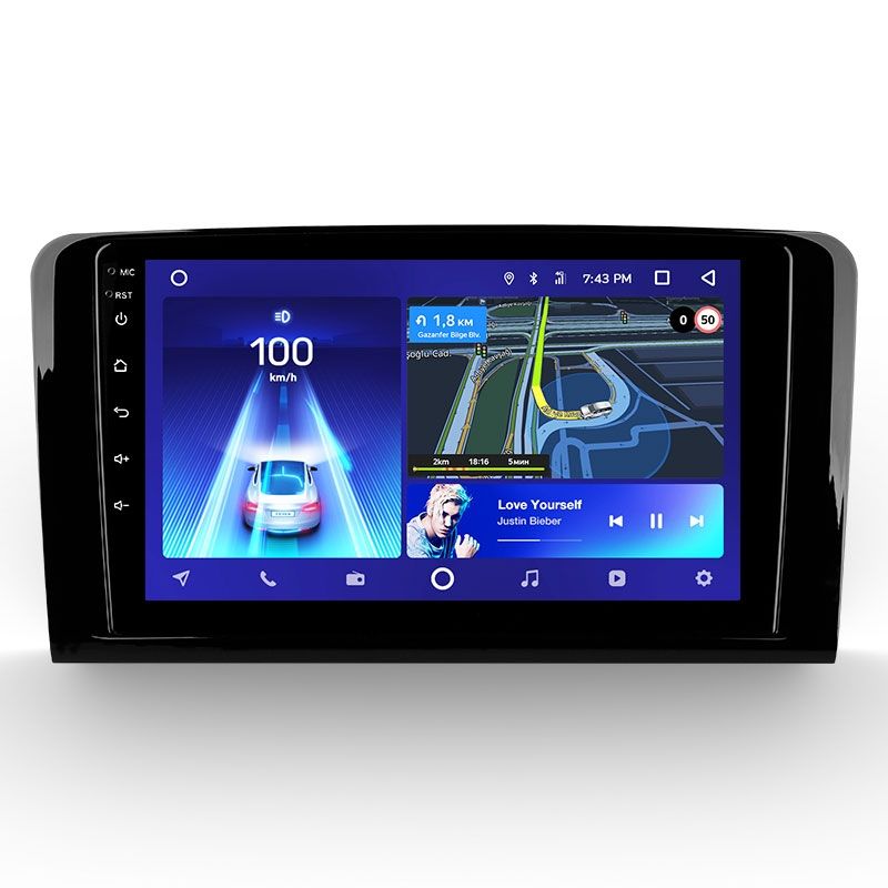 Переходная рамка Mercedes-Benz ML GL ML350 GL320 w164 X164 (2005-2009) F1 (9")