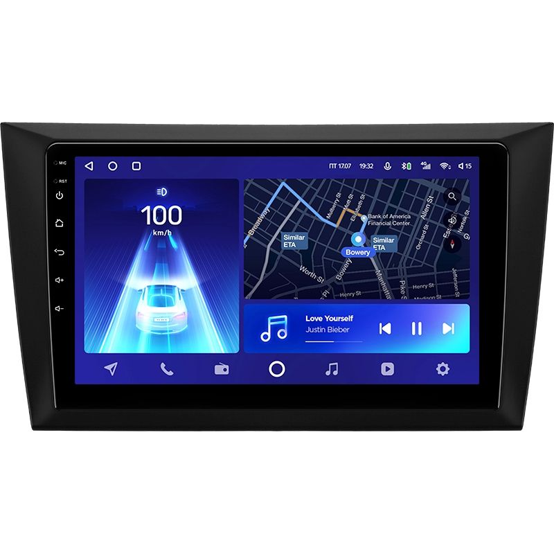 Переходная рамка Volkswagen Golf 6 (2008-2016) (9")