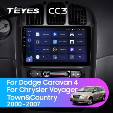 Штатная магнитола Teyes CC3 4/32 Chrysler Town &amp; Country 4 RS (2000-2007) Тип-A