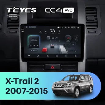 Штатная магнитола Teyes CC4 Pro 8/128 Nissan X-Trail T31 (2007-2015)
