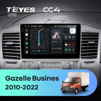 Штатная магнитола Teyes CC4 6/64 для GAZ Газель Бизнес (2010-2021) F3