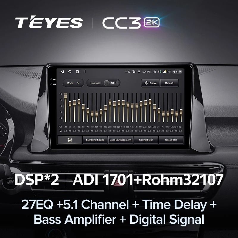 Штатная магнитола Teyes CC3 2K 4/64 Kia Seltos SP2 (2019-2023)