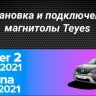 Штатная магнитола Teyes CC3 2K 4/32 Renault Duster HM 2 (2020-2021) F2 (11")