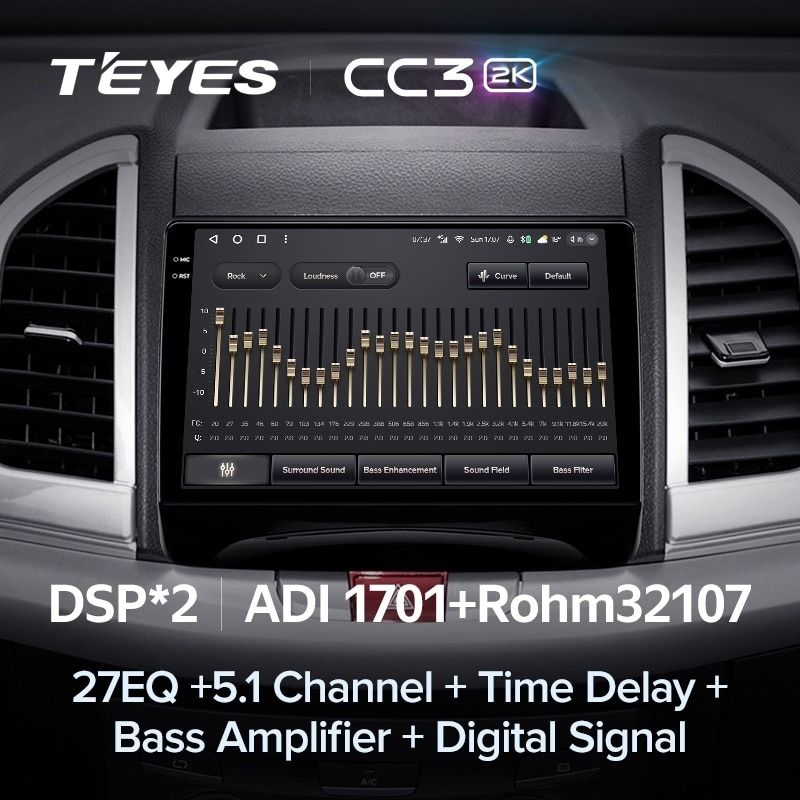 Штатная магнитола Teyes CC3 2K 6/128 JAC Refine S3 (2016-2019)