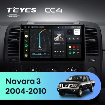 Штатная магнитола Teyes CC4 8/128 Nissan Navara 3 D40 (2004-2010) F2