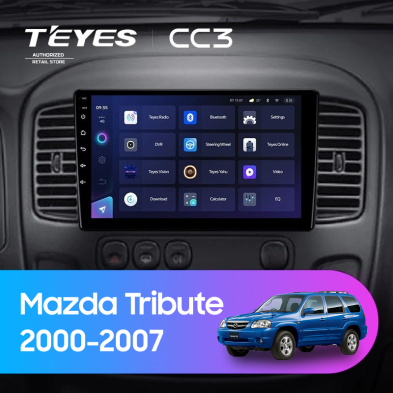 Штатная магнитола Teyes CC3 4/32 Mazda Tribute (2000-2007)