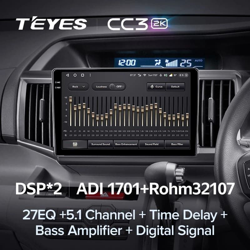 Штатная магнитола Teyes CC3 2K 4/32 Honda Stepwgn 4 (2009-2015) Правый руль