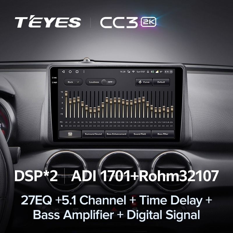 Штатная магнитола Teyes CC3 2K 4/64 Fiat Argo (2019-2022)