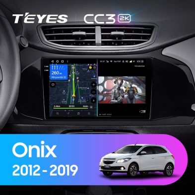 Штатная магнитола Teyes CC3 2K 6/128 Chevrolet Onix (2012-2019)