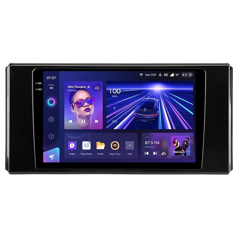 Переходная рамка Toyota Land Cruiser 300 (2021-2023) (10")