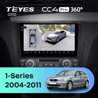 Штатная магнитола Teyes CC4 Pro 360 12/256 BMW 1 серия E88 E82 E81 E87 (2004-2011) F1