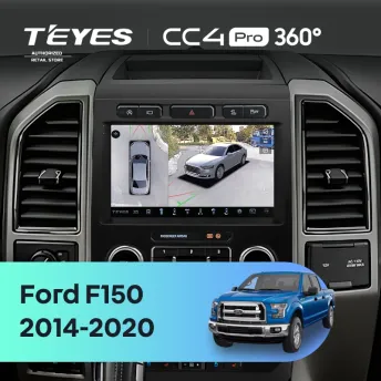 Штатная магнитола Teyes CC4 Pro 360 8/128 Ford F150 (2014-2020) Тип-B