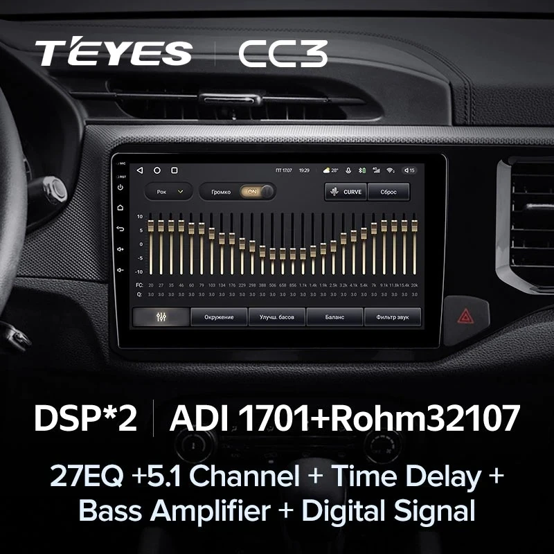 Штатная магнитола Teyes CC3 4/32 Chery Tiggo 4X 5X (2019-2020)