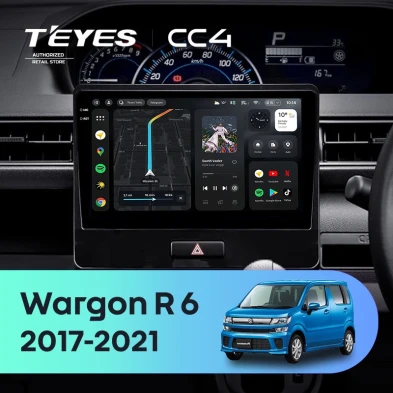 Штатная магнитола Teyes CC4 8/128 Suzuki Wagon R VI (2017-2021)