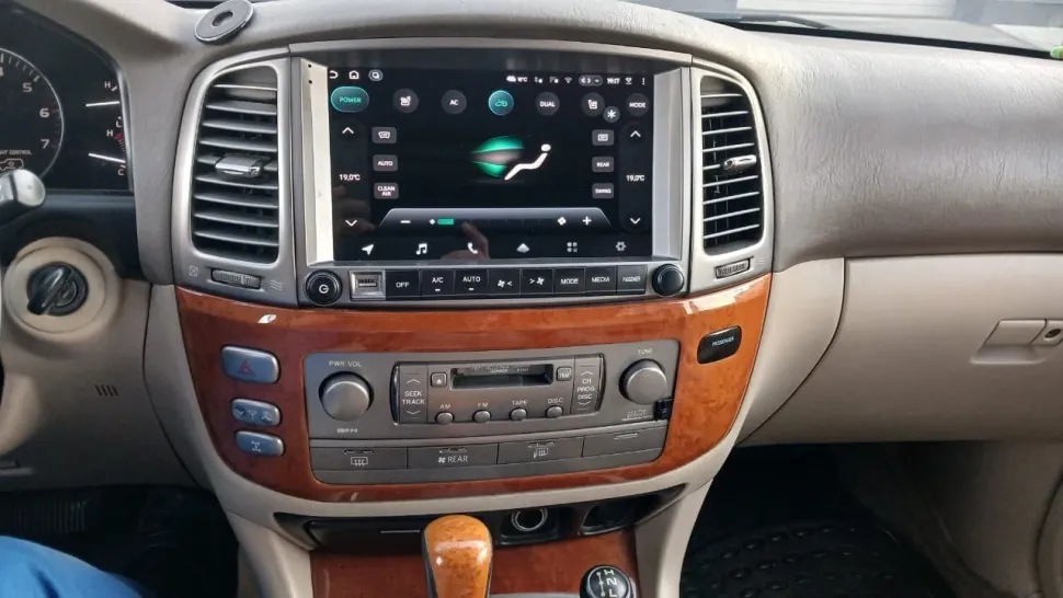 Штатная магнитола Teyes CC3 2K 360 6/128 Lexus LX470 (2002-2007) F2 Тип-C