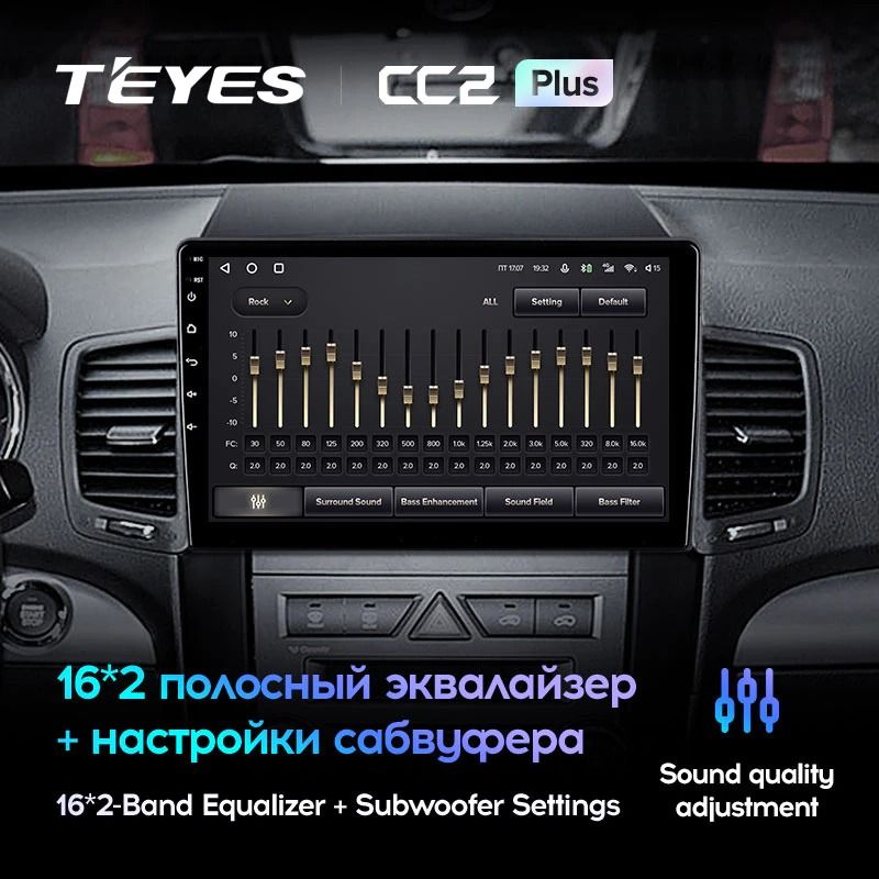 Штатная магнитола Teyes CC2 Plus 4/32 Kia Sorento 2 XM (2009-2012) Тип-A