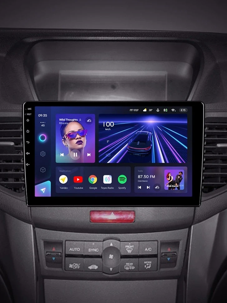 Штатная магнитола Teyes CC3 4/32 Honda Accord 8 (2008-2012)