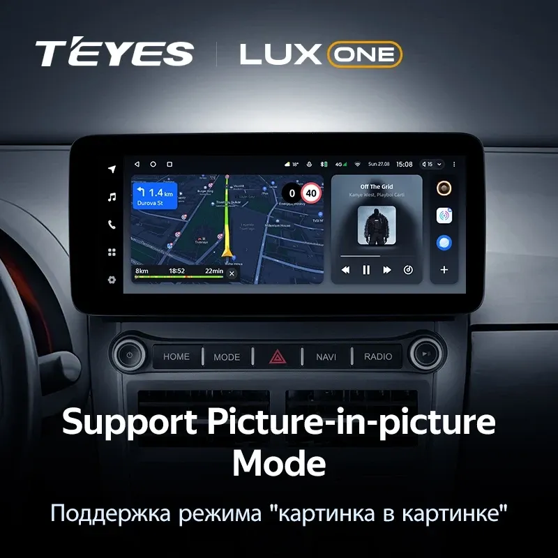 Штатная магнитола Teyes LUX ONE 4/32 Toyota Corolla 10 E140 E150 (2006-2013)