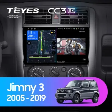 Штатная магнитола Teyes CC3 2K 4/32 Suzuki Jimny 3 (2005-2019)
