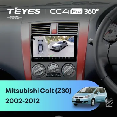 Штатная магнитола Teyes CC4 Pro 360 8/128 Mitsubishi Colt (Z30) (2002-2012) Правый руль