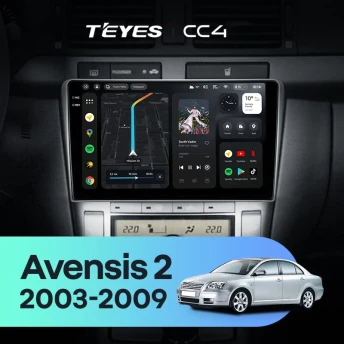 Штатная магнитола Teyes CC4 6/64 Toyota Avensis T250 (2003-2009)