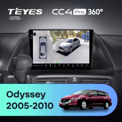 Штатная магнитола Teyes CC4 Pro 360 8/128 Honda Odyssey (2005-2010) (US EDITION)