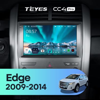Штатная магнитола Teyes CC4 Pro 12/256 Ford Edge U387 (2009-2014)