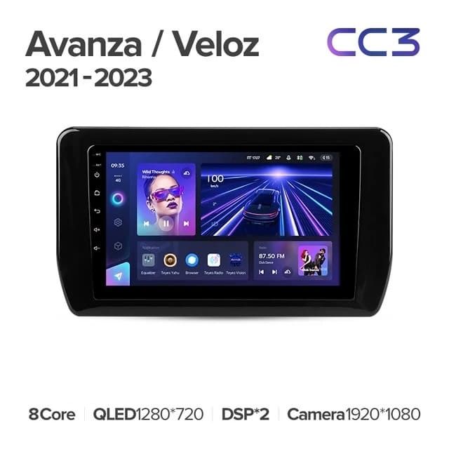 Штатная магнитола Teyes CC3 4/32 Toyota Avanza Veloz (2021-2023)