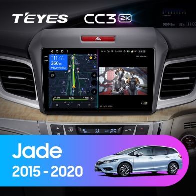 Штатная магнитола Teyes CC3 2K 4/32 Honda Jade (2015-2020) Правый руль