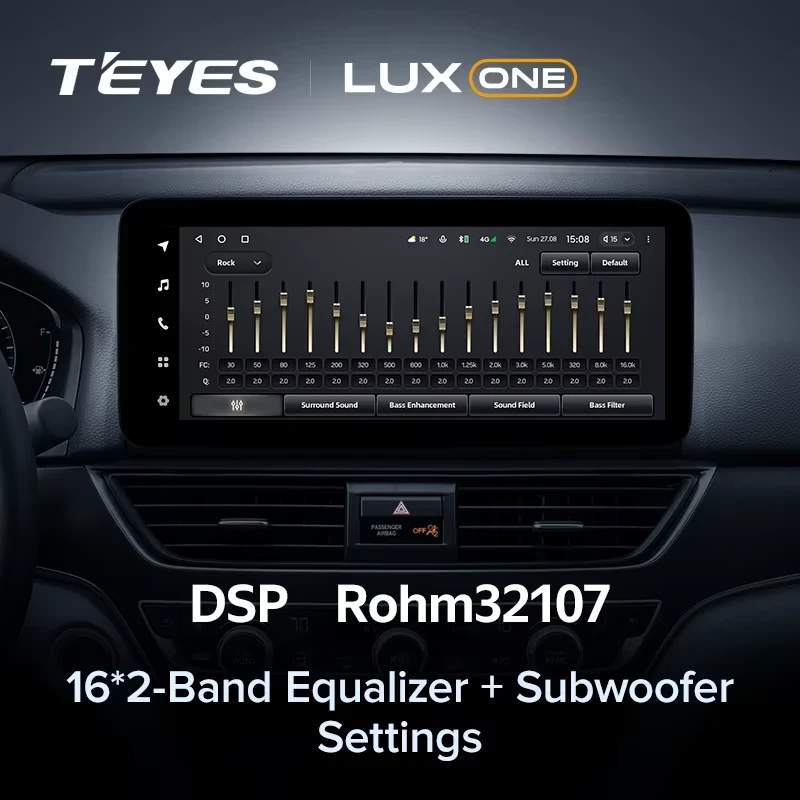 Штатная магнитола Teyes LUX ONE 4/32 Honda Accord 10 CV (2017-2023) Тип-B