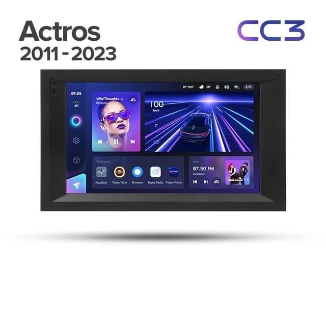 Штатная магнитола Teyes CC3 4/32 Mercedes-Benz Actros (2011-2023)