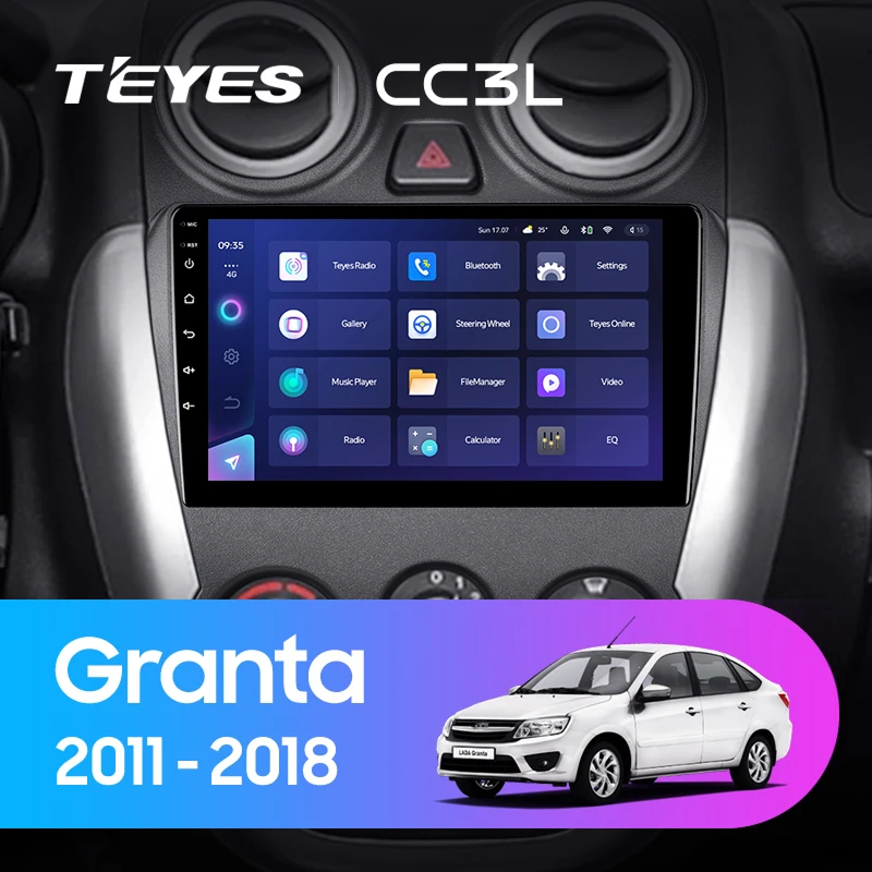 Штатная магнитола Teyes CC3L 4/32 Lada Granta Sport (2011-2018) F2