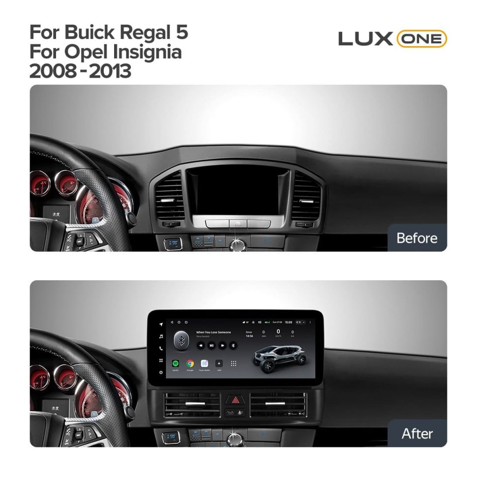 Переходная рамка Buick Regal 5 / Opel Insignia G09 ZG09 (2008-2013) (12,3")