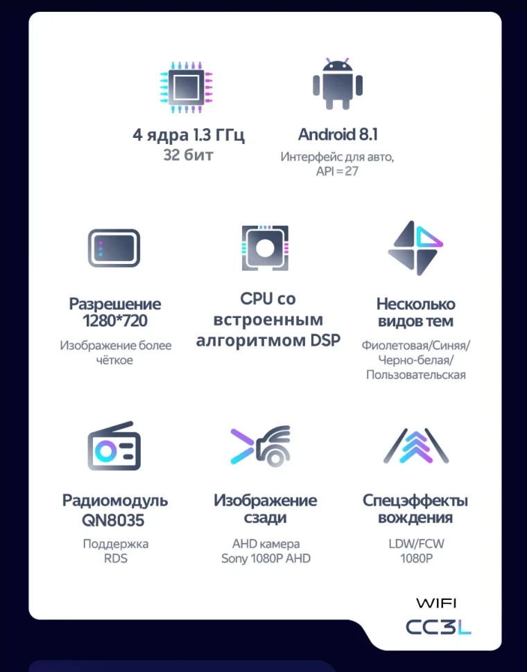 Штатная магнитола Teyes CC3L WiFi 2/32 Kia Forte 2 (2013-2018) F3