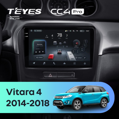 Штатная магнитола Teyes CC4 Pro 12/256 Suzuki Vitara 2 (2014-2018)