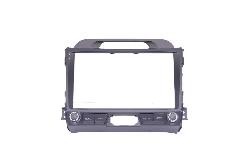 Переходная рамка Kia Sportage 3 (2010-2016) (F2 - с кнопками) (A - нецветной дисплей) (9")