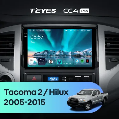 Штатная магнитола Teyes CC4 Pro 12/256 Toyota Tacoma 2 (2005-2015)