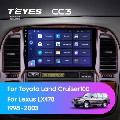 Штатная магнитола Teyes CC3 4/32 Toyota Land Cruiser 100 (1998-2003) F3