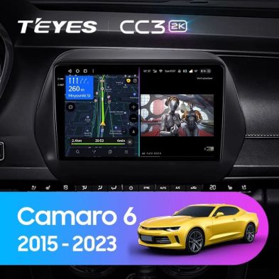 Штатная магнитола Teyes CC3 2K 4/64 Chevrolet Camaro 6 (2015-2023)