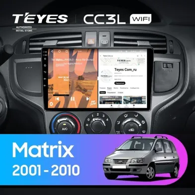 Штатная магнитола Teyes CC3L WiFi 2/32 Hyundai Matrix (2001-2010)