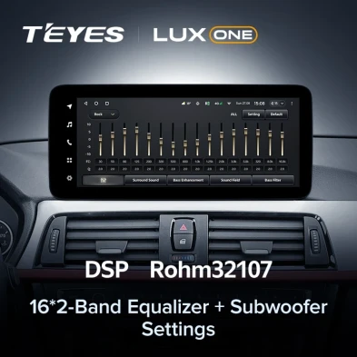 Штатная магнитола Teyes LUX ONE 4/32 BMW 3-Series 6 F30 F31 (NBT) (2011-2020) Universal