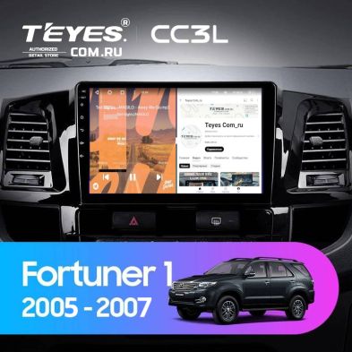 Штатная магнитола Teyes CC3L 4/32 Toyota Fortuner (2005-2007) F2