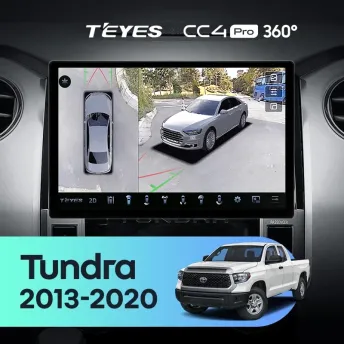 Штатная магнитола Teyes CC4 Pro 360 8/128 Toyota Tundra XK50 (2013-2020) (13")