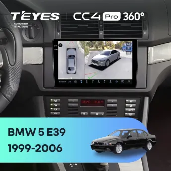Штатная магнитола Teyes CC4 Pro 360 12/256 BMW 5 E39 (1999-2006)