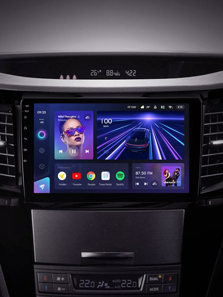 Штатная магнитола Teyes CC3 4/32 Subaru Outback 4 (2009-2014)