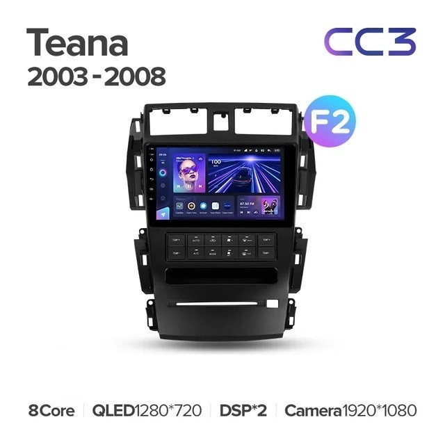 Штатная магнитола Teyes CC3L 4/64 Nissan Teana J31 (2003-2008) F2