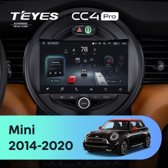 Штатная магнитола Teyes CC4 Pro 8/128 Mini Cooper (2014-2020)