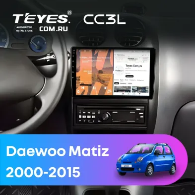 Штатная магнитола Teyes CC3L 4/64 Daewoo Matiz (2000-2015)